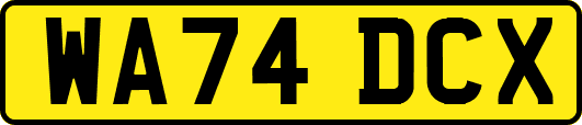 WA74DCX