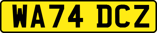 WA74DCZ