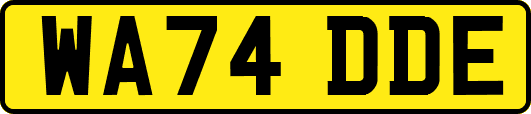 WA74DDE