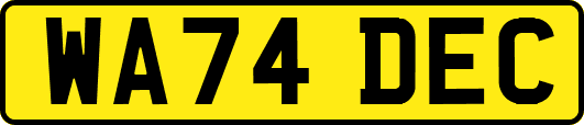 WA74DEC