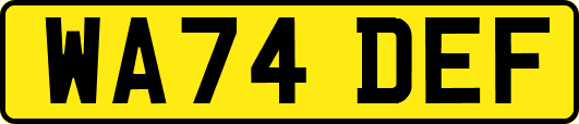 WA74DEF