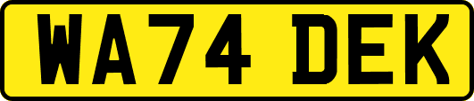 WA74DEK