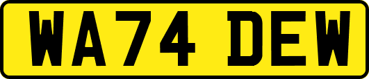 WA74DEW