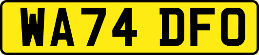 WA74DFO