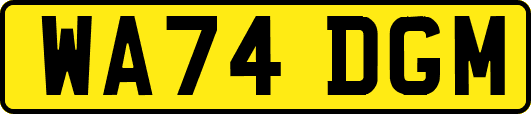 WA74DGM