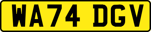 WA74DGV