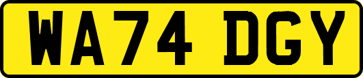 WA74DGY