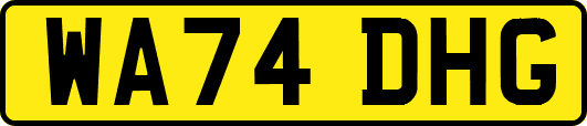 WA74DHG