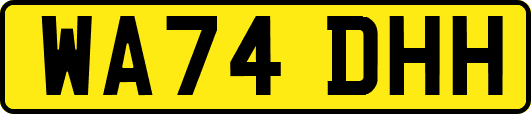 WA74DHH
