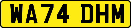 WA74DHM