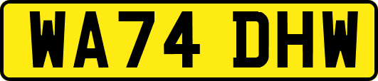 WA74DHW