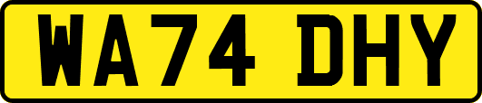 WA74DHY
