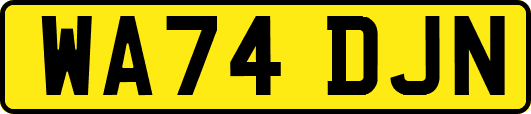WA74DJN