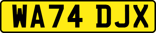 WA74DJX