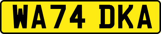 WA74DKA