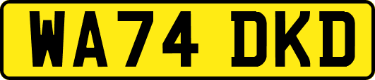 WA74DKD