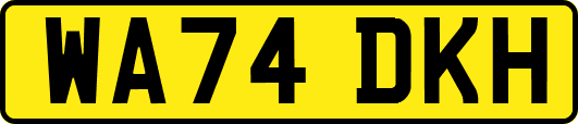 WA74DKH