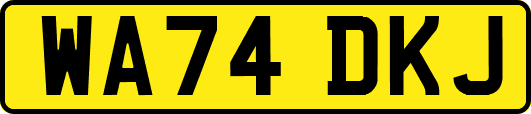 WA74DKJ