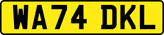 WA74DKL