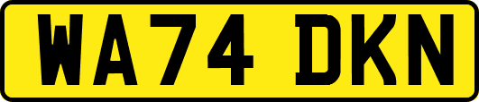 WA74DKN