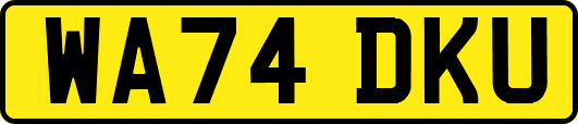 WA74DKU