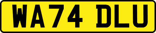 WA74DLU