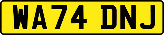 WA74DNJ