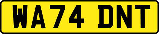 WA74DNT