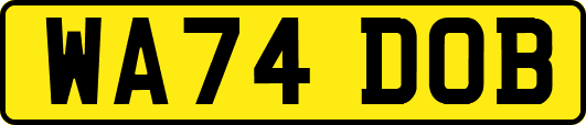 WA74DOB