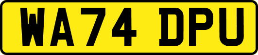 WA74DPU