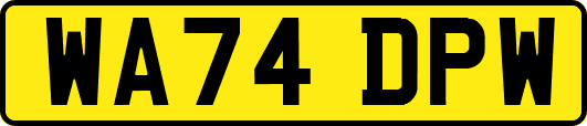WA74DPW
