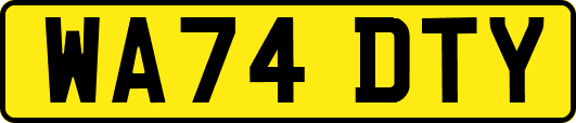 WA74DTY