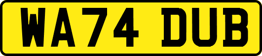 WA74DUB
