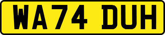 WA74DUH