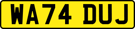 WA74DUJ