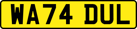 WA74DUL