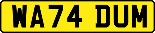 WA74DUM