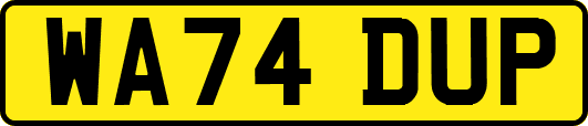 WA74DUP