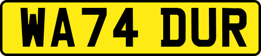 WA74DUR