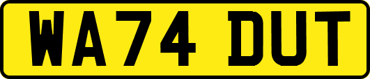 WA74DUT