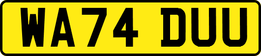 WA74DUU