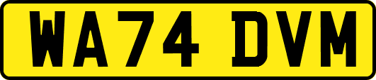 WA74DVM
