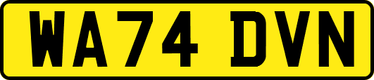 WA74DVN