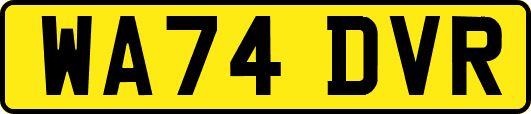 WA74DVR