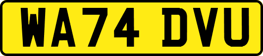 WA74DVU