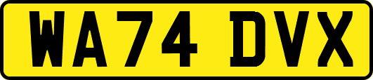 WA74DVX