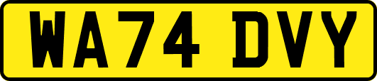 WA74DVY