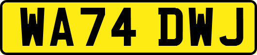 WA74DWJ