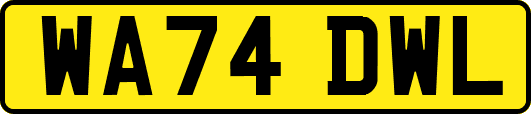 WA74DWL