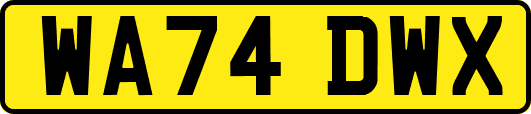 WA74DWX